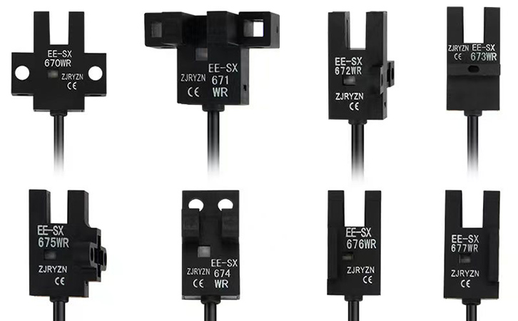 槽型光电传感器(一体带线)